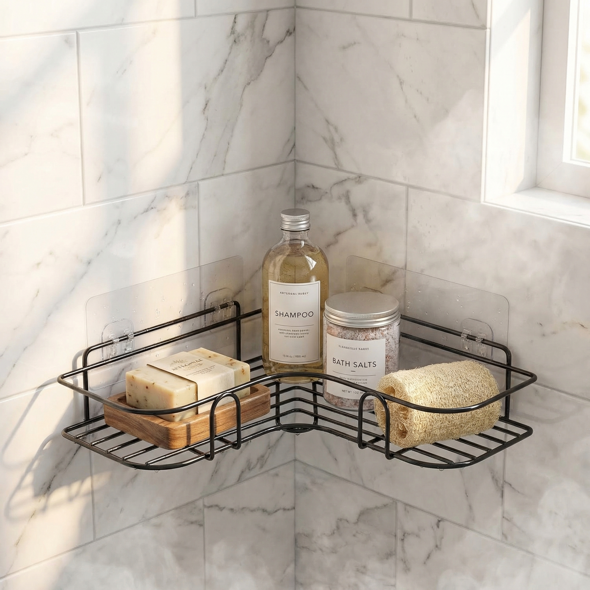 kitchen corner storage rack